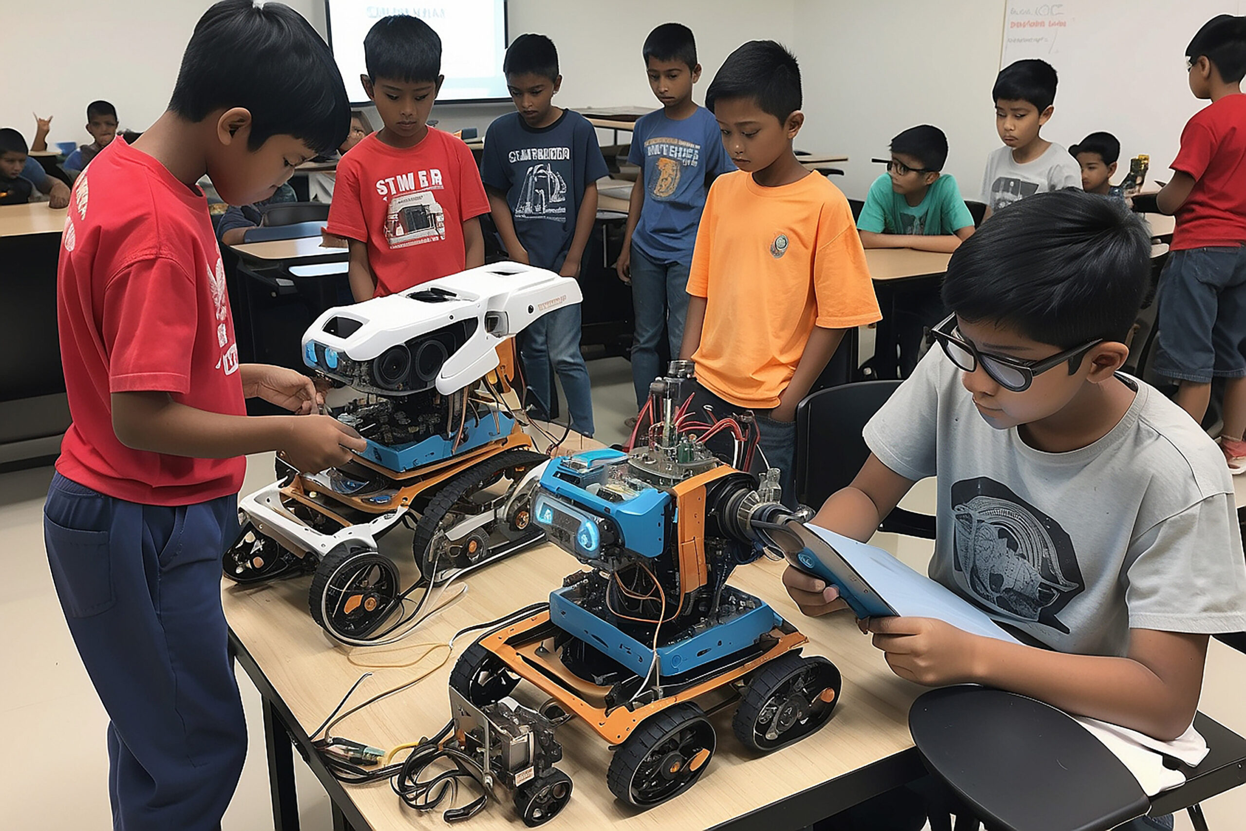 Empowering Youth Innovators Futuristic Robotics Classes for All